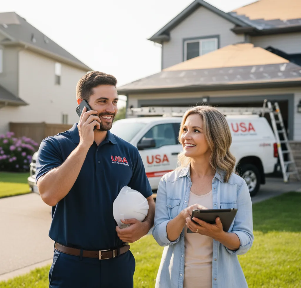 USA Roof Repair Experts customer support in East Liverpool